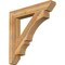Ekena Millwork Balboa Slat Rough Sawn Bracket, Western Red Cedar, 6"W x 40"D x 40"H BKT06X40X40BOA06RWR - alternate 1